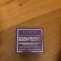 BIOVÈNE - Hyaluronic night glow - Hydration night cream