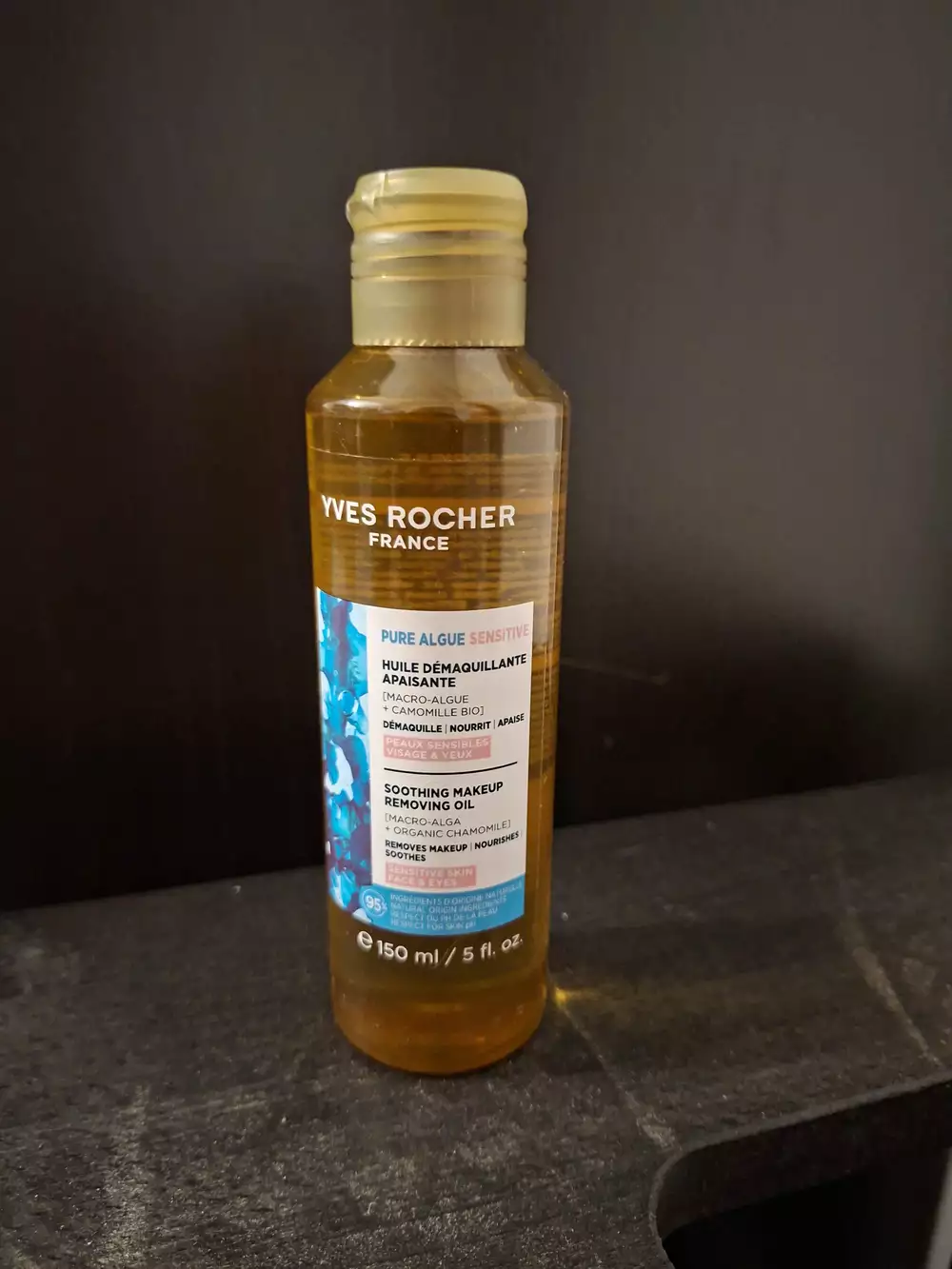 YVES ROCHER - Pure algue sensitive - Huile démaquillante apaisante
