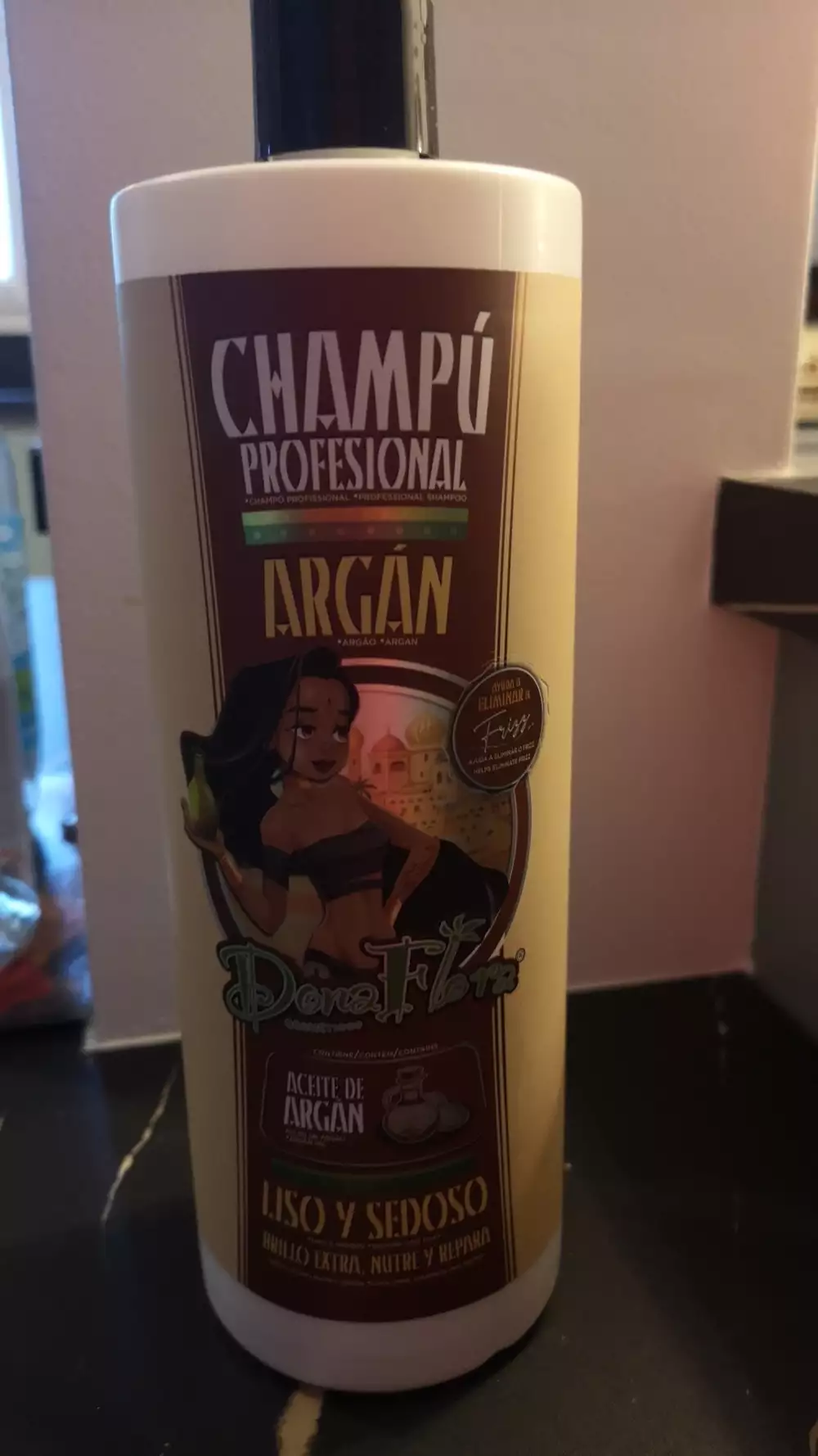 DONA FLORA - Argan - Champu liso y sedoso