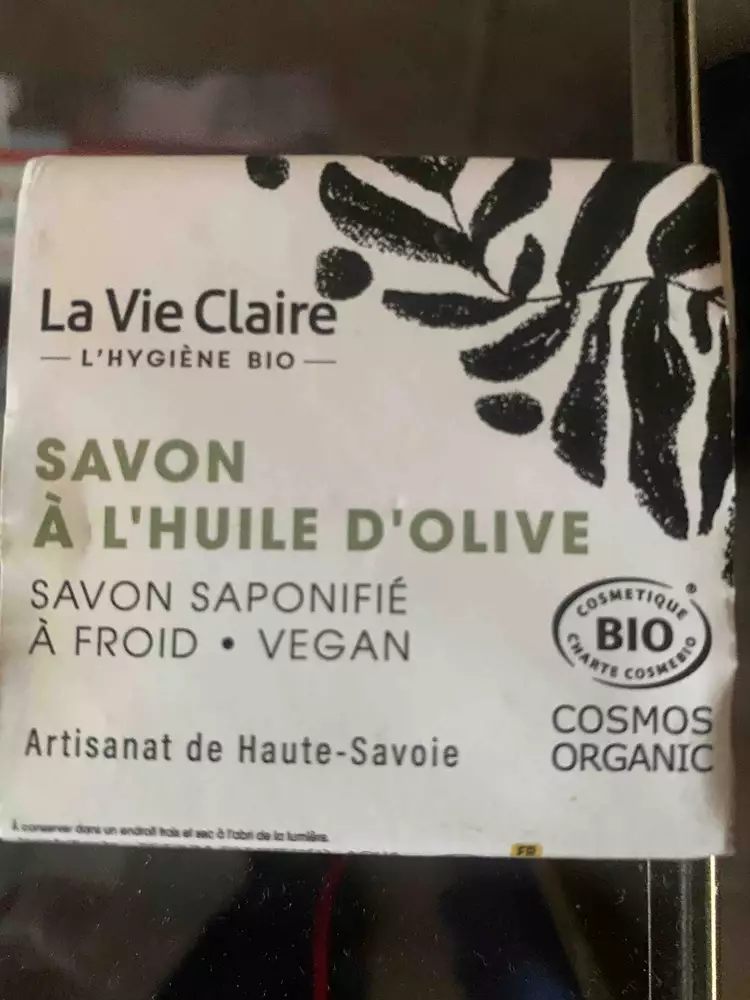 LA VIE CLAIRE - Savon à l’huile d’olive