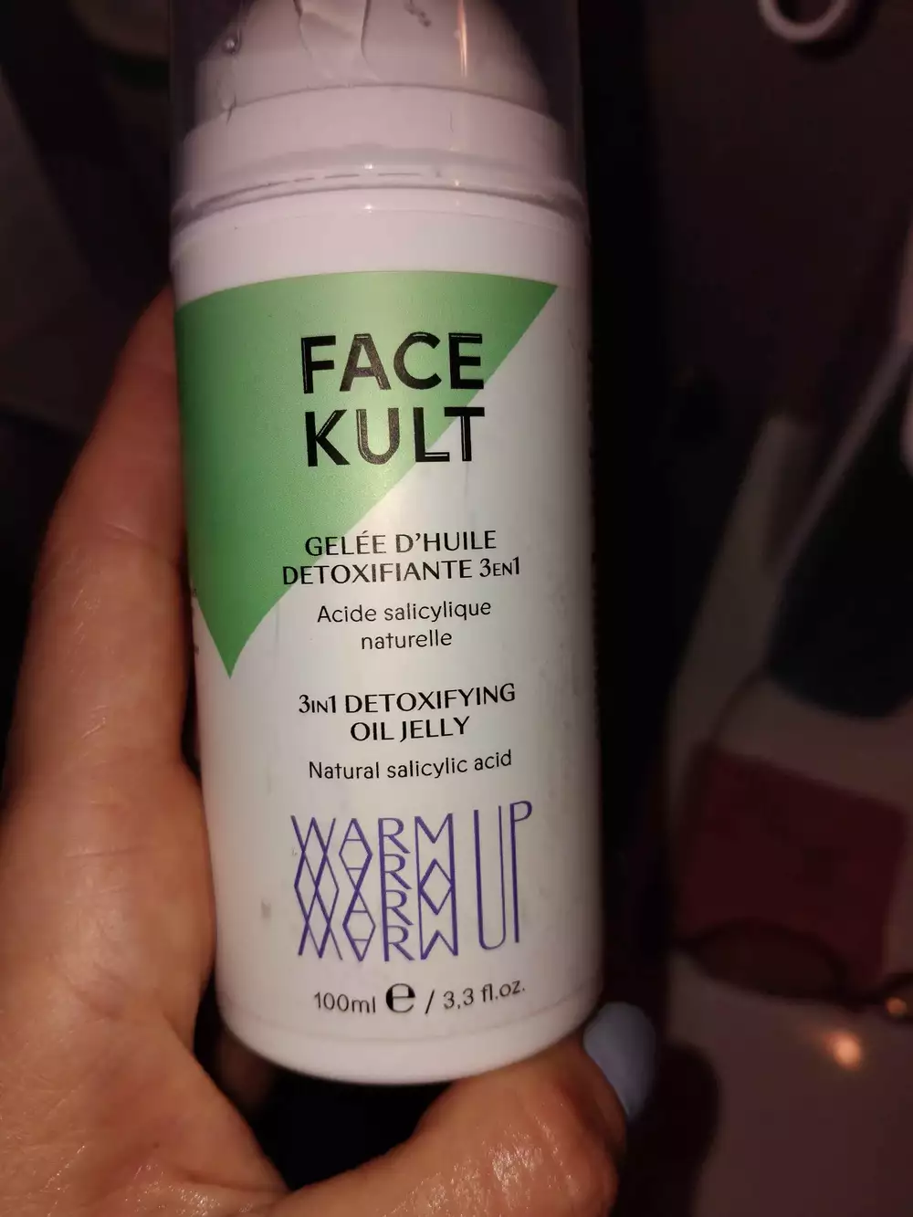 FACE KULT - Gelée d'huile detoxifiante 3 en 1