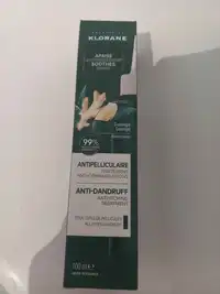 KLORANE - Antipelliculaire - Traitement anti-démangeaisons 