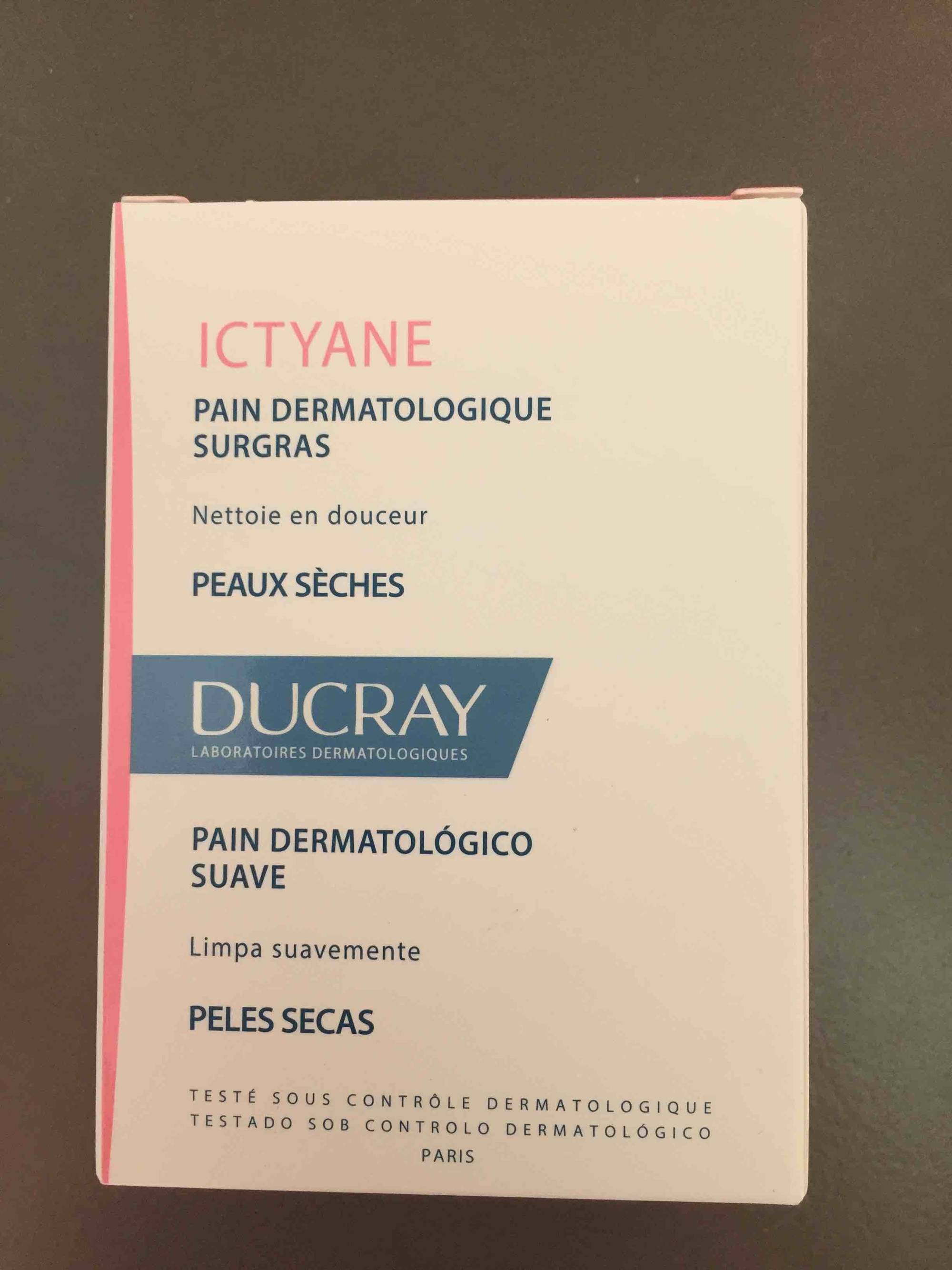 DUCRAY - Ictyane - Pain dermatologique surgras