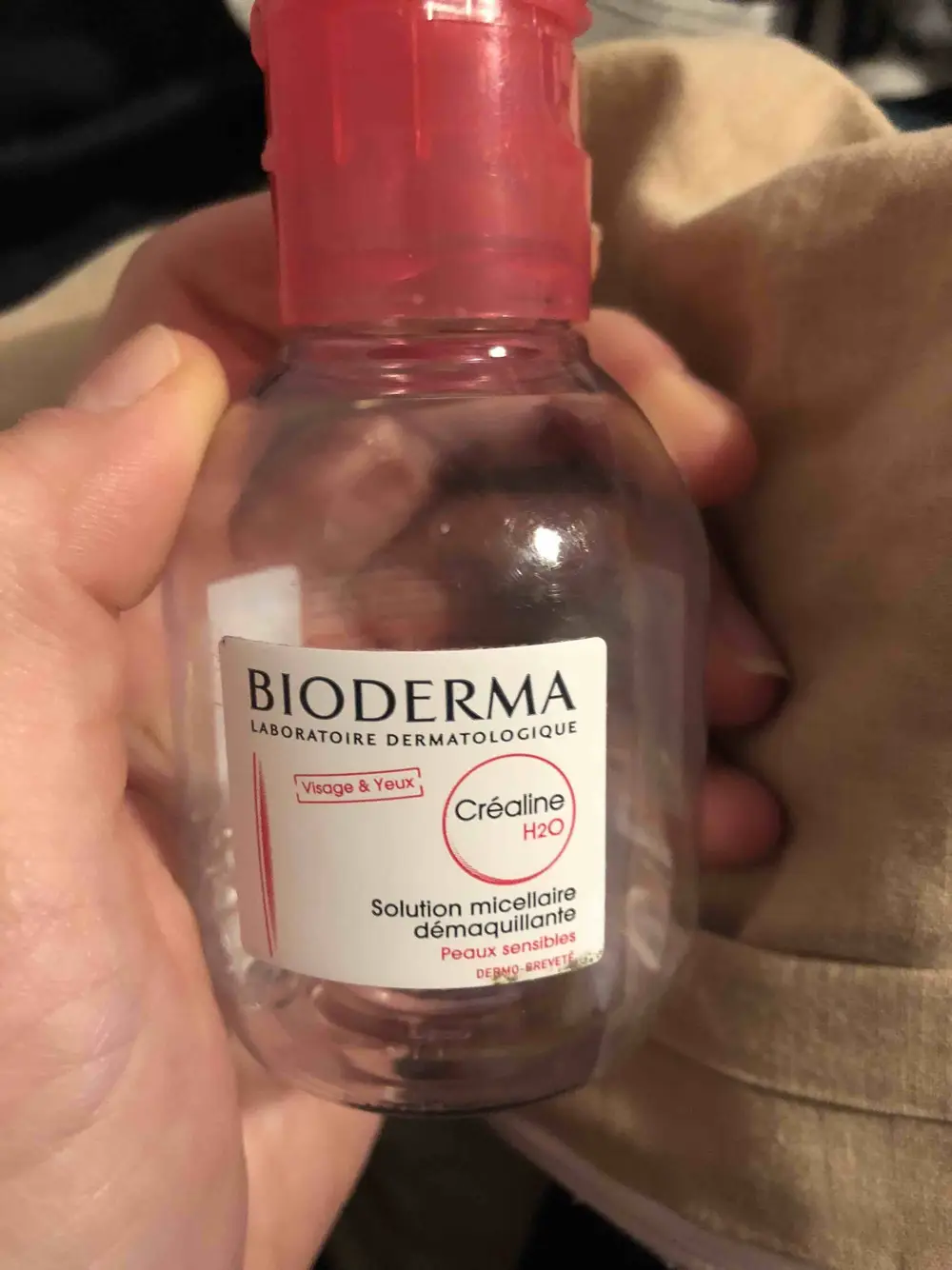 BIODERMA - Créaline H2O - Solution micellaire démaquillante