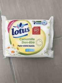 LOTUS - Camomille bien-être - Papier toilette humide