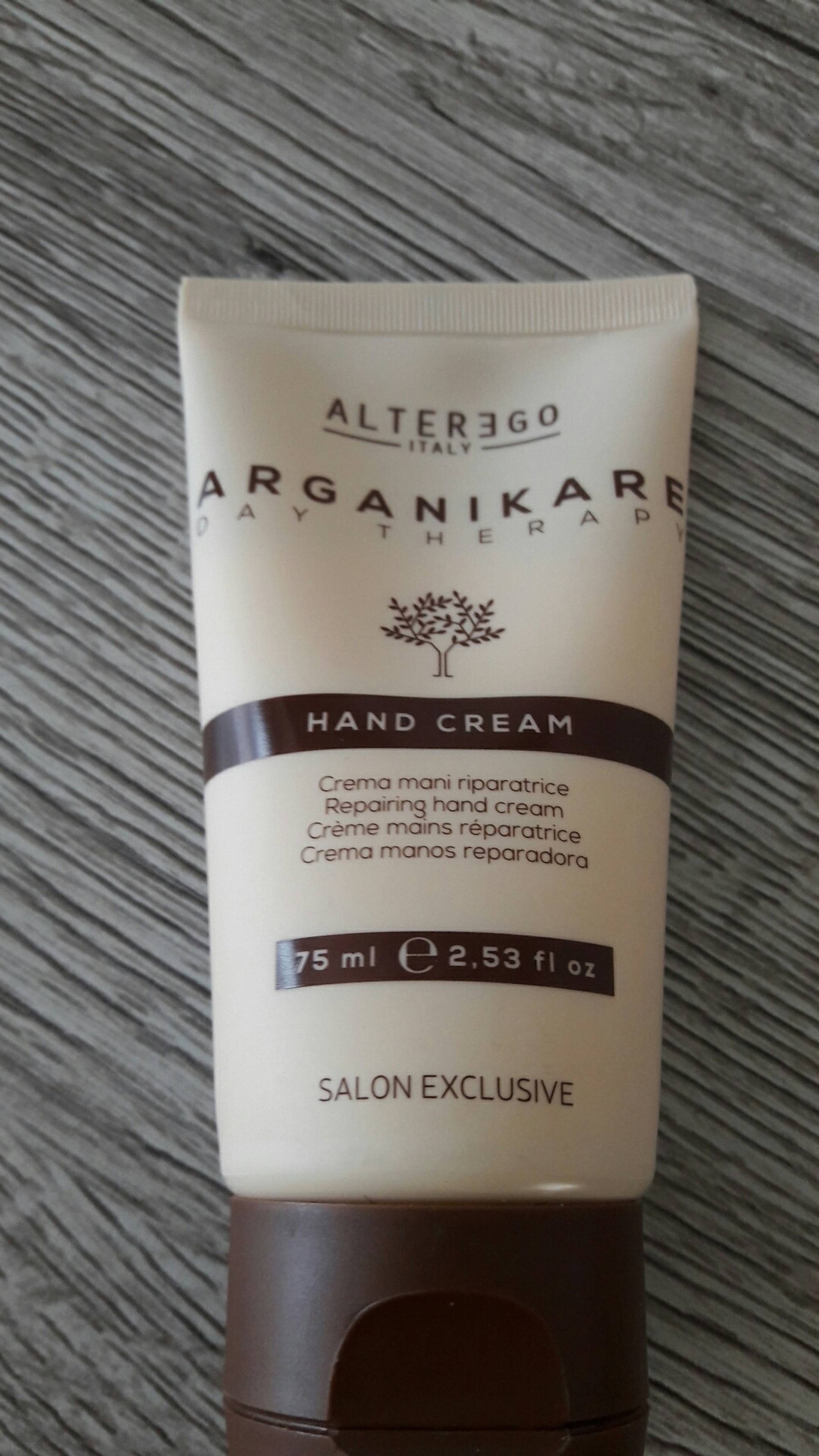 ALTER EGO - Arganikare - Crème mains réparatrice