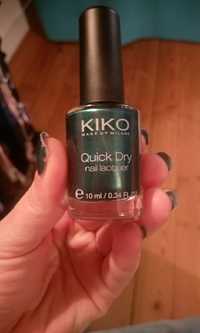 KIKO - Quick dry nail laquer
