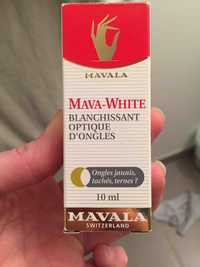 MAVALA - Mava-white - Blanchissant optique d'ongles