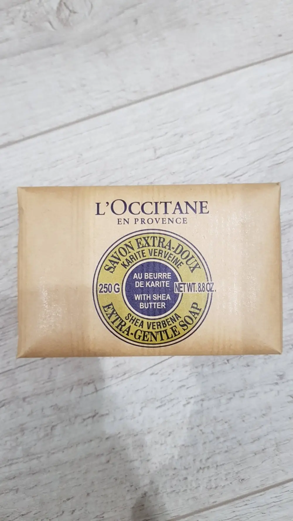 L'OCCITANE - Karité verveine - Savon extra-doux