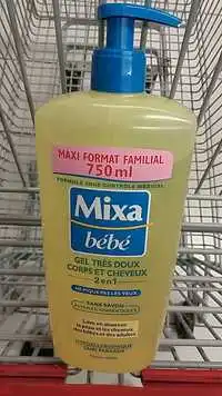 MIXA BÉBÉ - Gel très doux corps et cheveux 2 en 1 