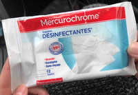 MERCUROCHROME - 12 Lingettes désinfectantes 