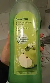 CARREFOUR - Bain moussant pomme