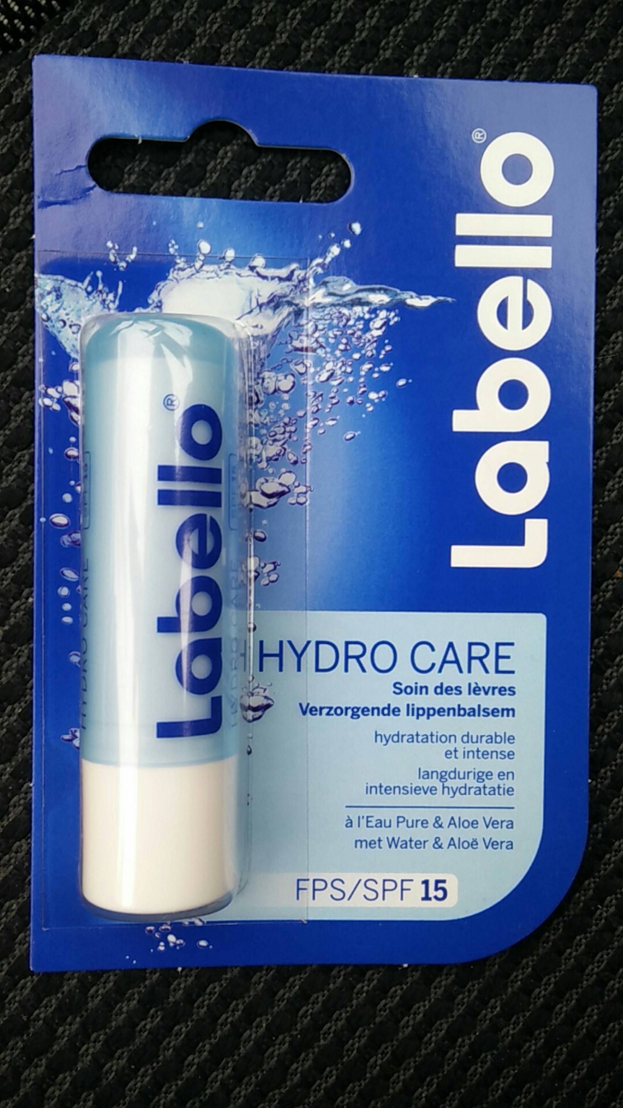 LABELLO - Hydro care - Soin des lèvres FSP/SPF 15