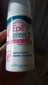 INSTITUT CLAUDE BELL - Epil xpress - Réducteur de pilosité pour le corps