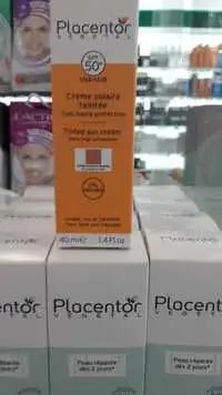 PLACENTOR VÉGÉTAL - Crème solaire teintée SPF 50+