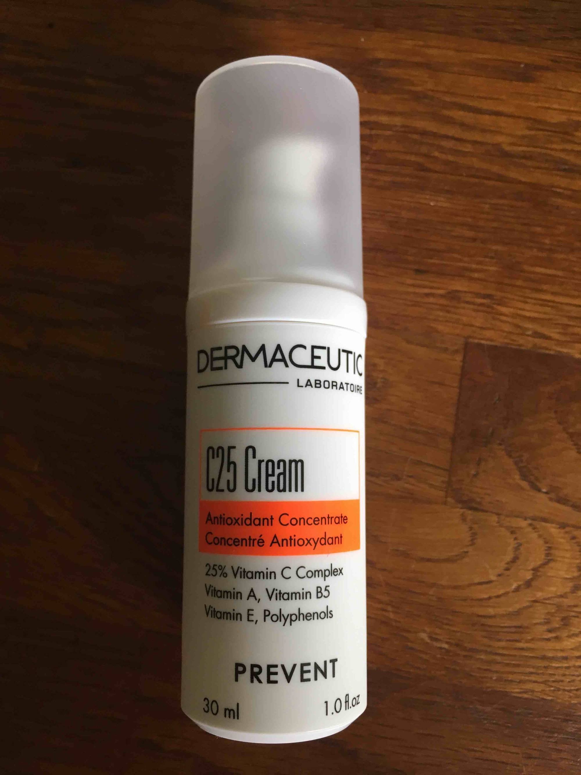 DERMACEUTIC - C25 Cream