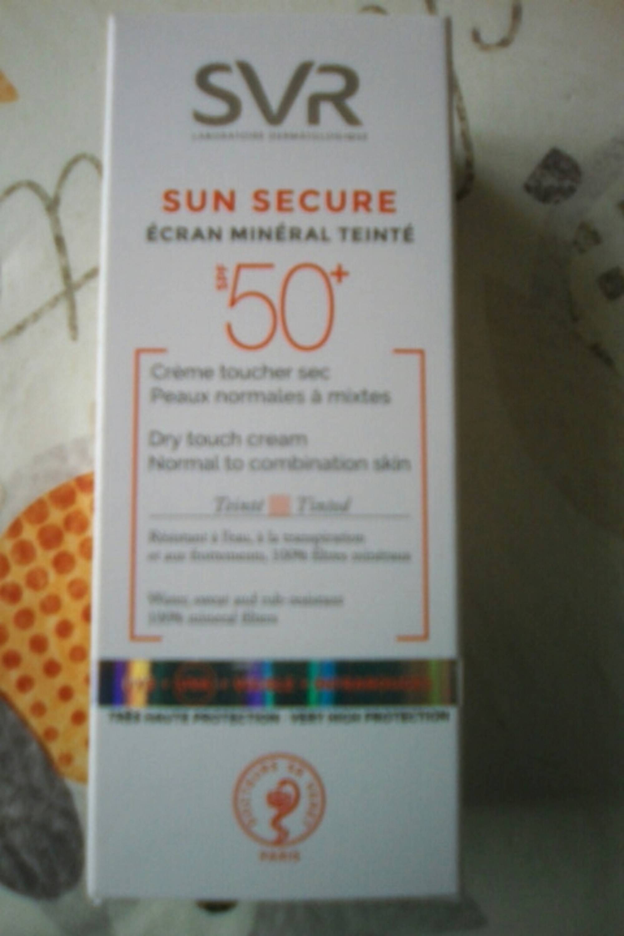 SVR - Sun secure - Ecran minéral teinté spf 50+