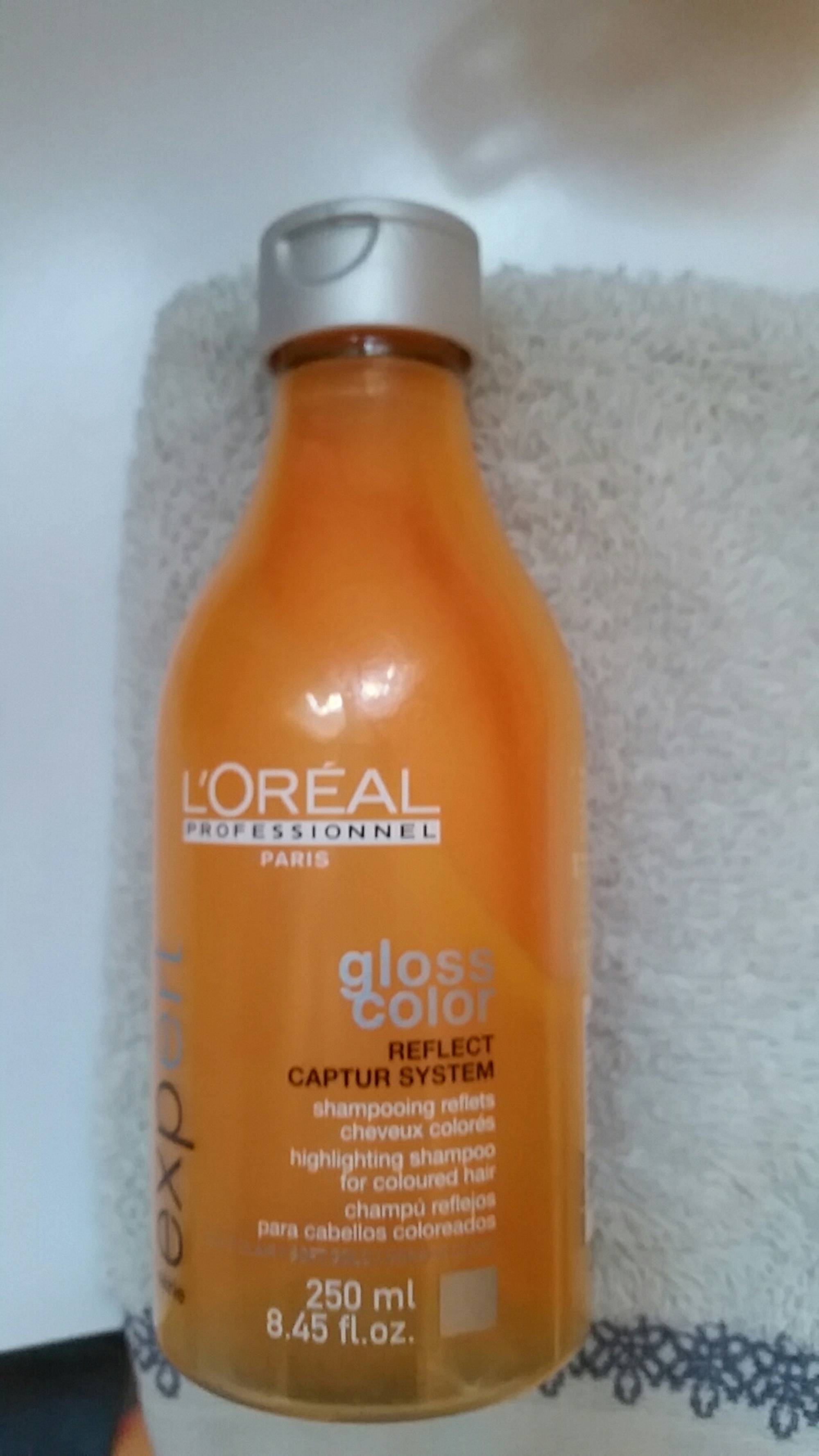 L'ORÉAL - Gloss color - Shampooing reflets cheveux colorés