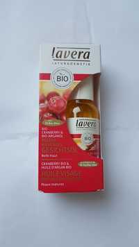 LAVERA - Cranberry & huile d'argan bio - Huile visage pro-régénération