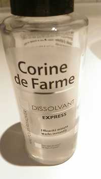 CORINE DE FARME - Express - Dissolvant