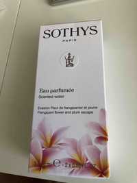 SOTHYS - Eau parfumée fleur de frangipanier et prune