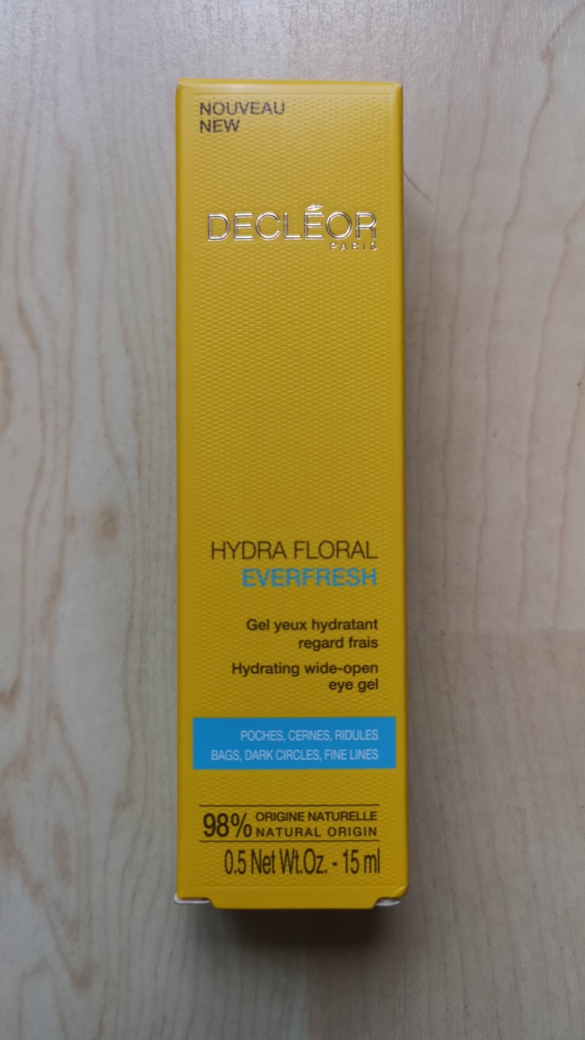 DECLÉOR - Hydra Floral - Gel yeux hydratant