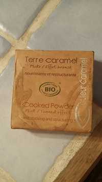 COULEUR CARAMEL - Terre caramel mate effet bronzé 