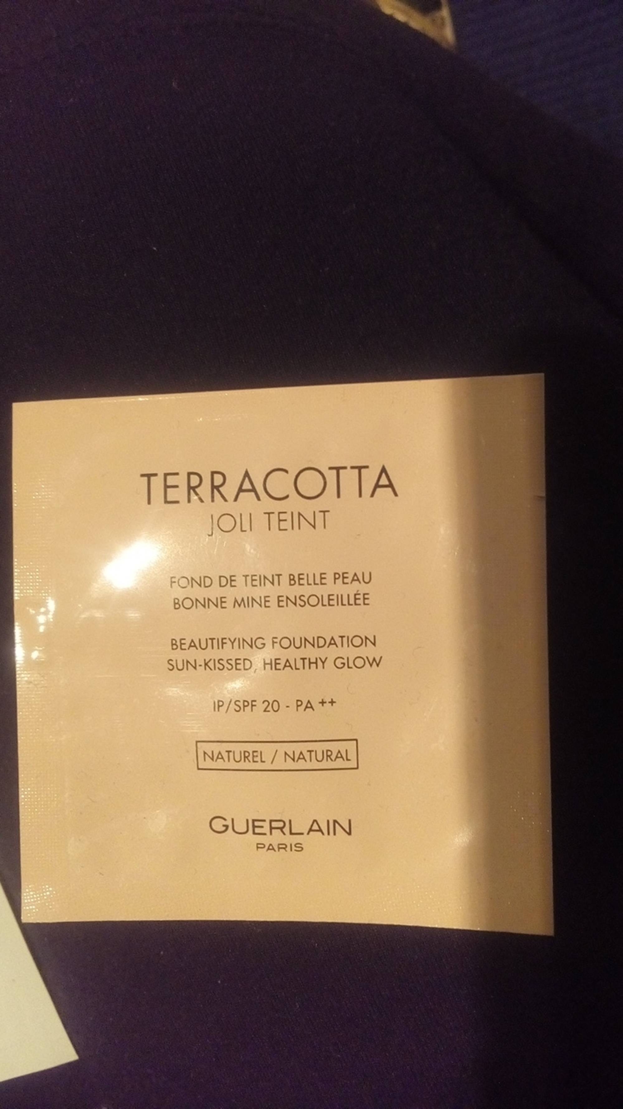 GUERLAIN - Terracotta Joli teint - Fond de teint naturel SPF 20