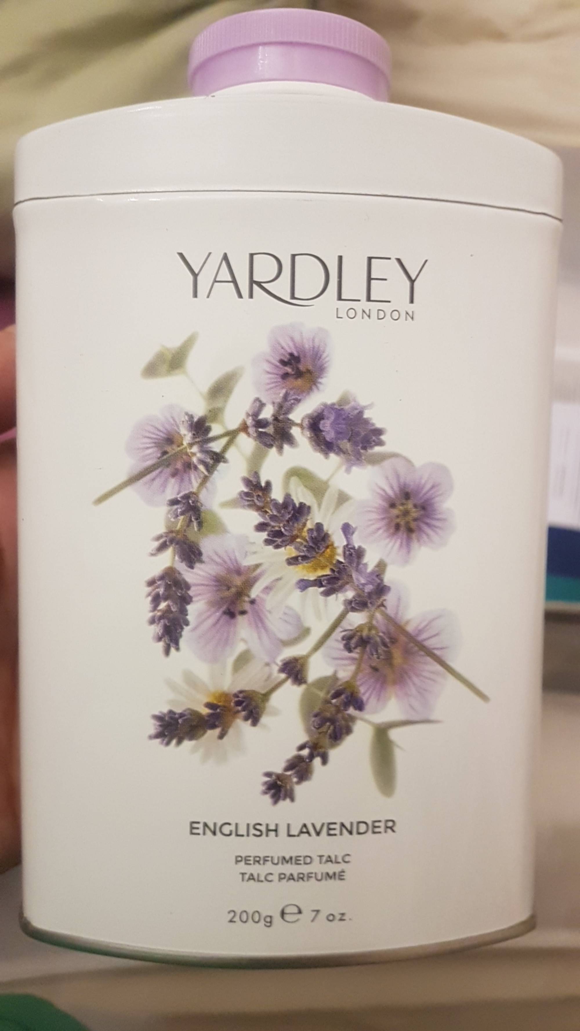YARDLEY - English lavender talc parfumé