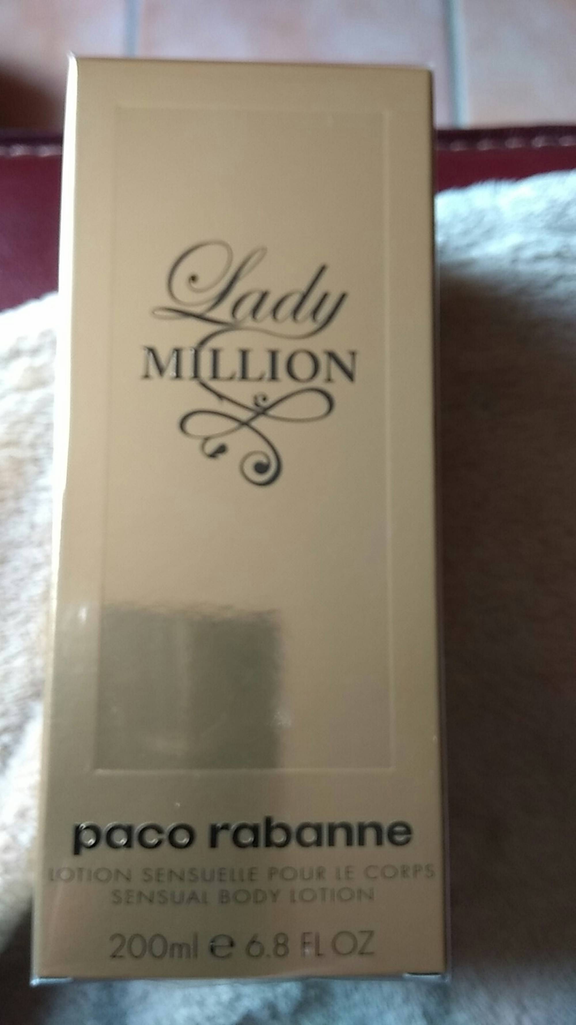 PACO RABANNE - Lady million - Lotion sensuelle pour le corps 
