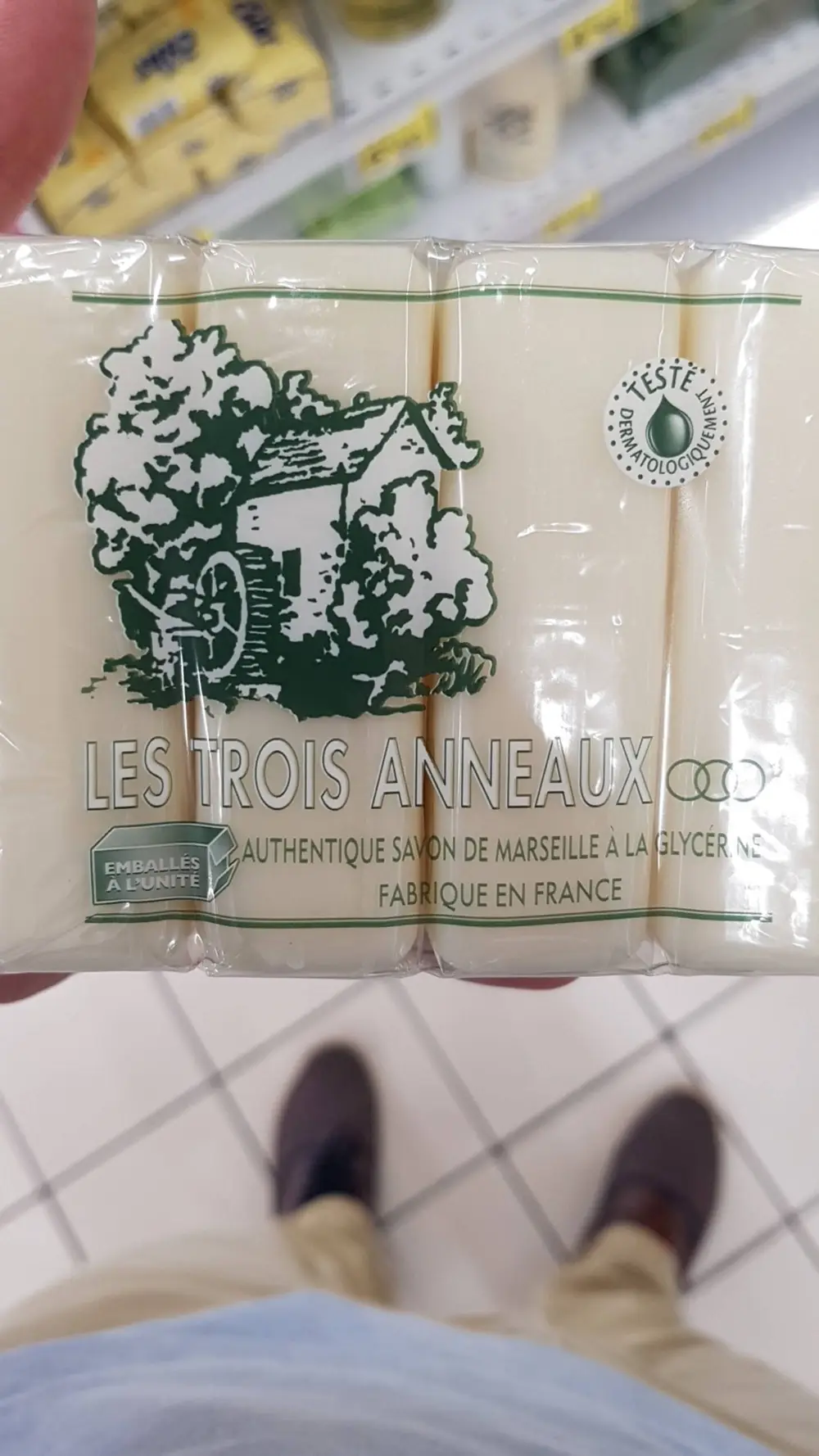 LES TROIS ANNEAUX - Savon de Marseille à la glycérine