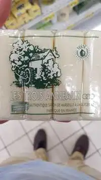 LES TROIS ANNEAUX - Savon de Marseille à la glycérine
