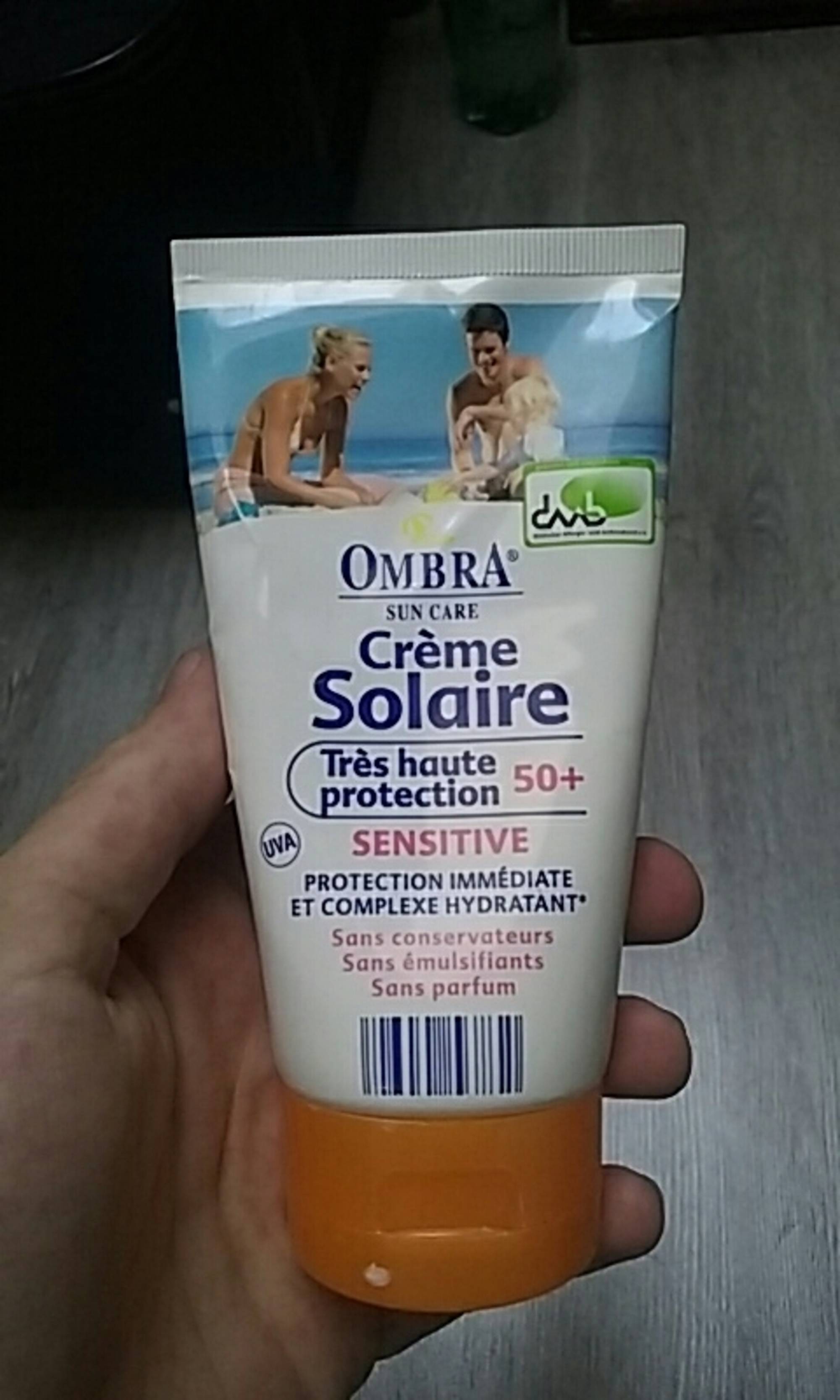 OMBRA - Sun care - Crème solaire très haute protection 50+