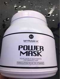 MYRIAM.K - Power mask pour cheveux deshydratés