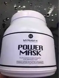 MYRIAM.K - Power mask pour cheveux deshydratés