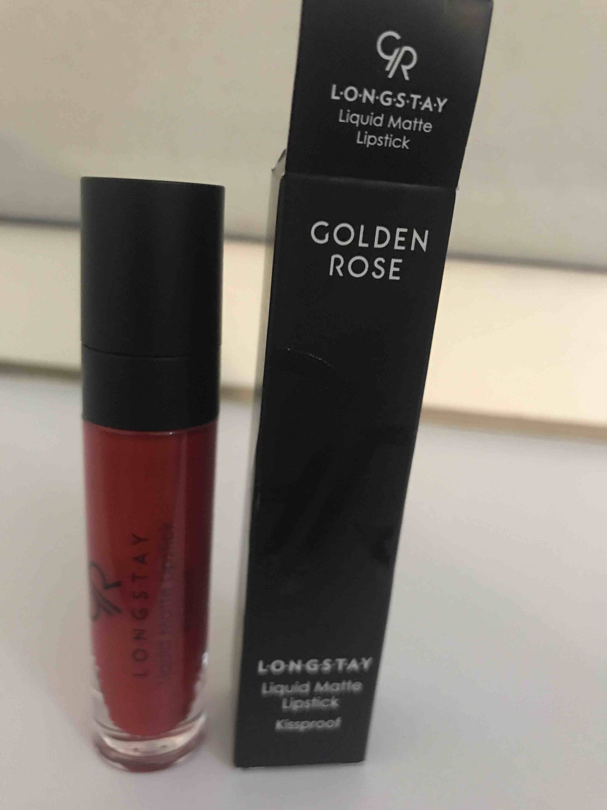GOLDEN ROSE - Longstay - Liquid matte lipstick