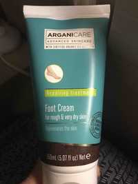 ARGANICARE - Repairing treatment foot cream