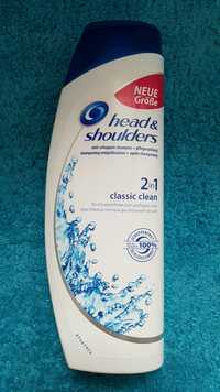 HEAD & SHOULDERS - 2 in 1 Classic clean - Shampooing antipelliculaire + après-shampooing