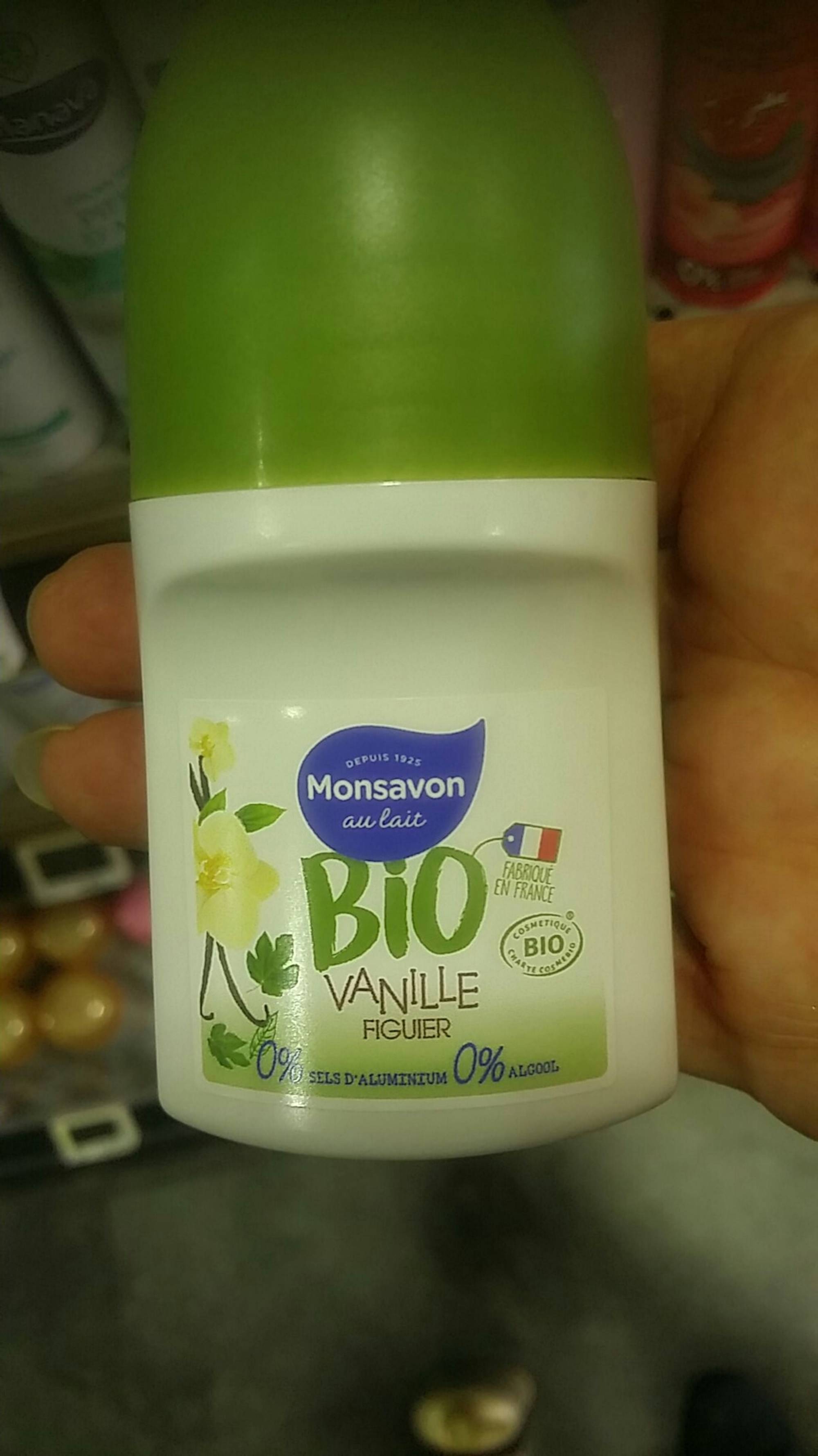 MONSAVON - Déodorant bio vanille figuier