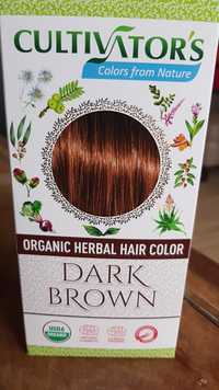 CULTIVATOR'S - Organic herbal hair color - Dark brown