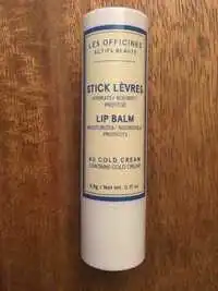 LES OFFICINES - Stick lèvres au cold cream