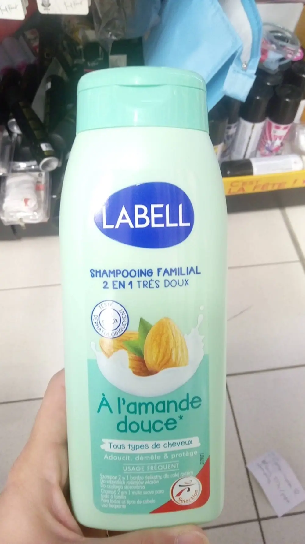 LABELL - Shampooing familial 2 en 1 très doux