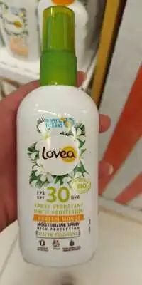 LOVEA - Respect des oceans - Spray hydratant haute protection SPF 30