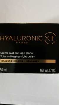 HYALURONIC XT - Crème nuit anti-âge global