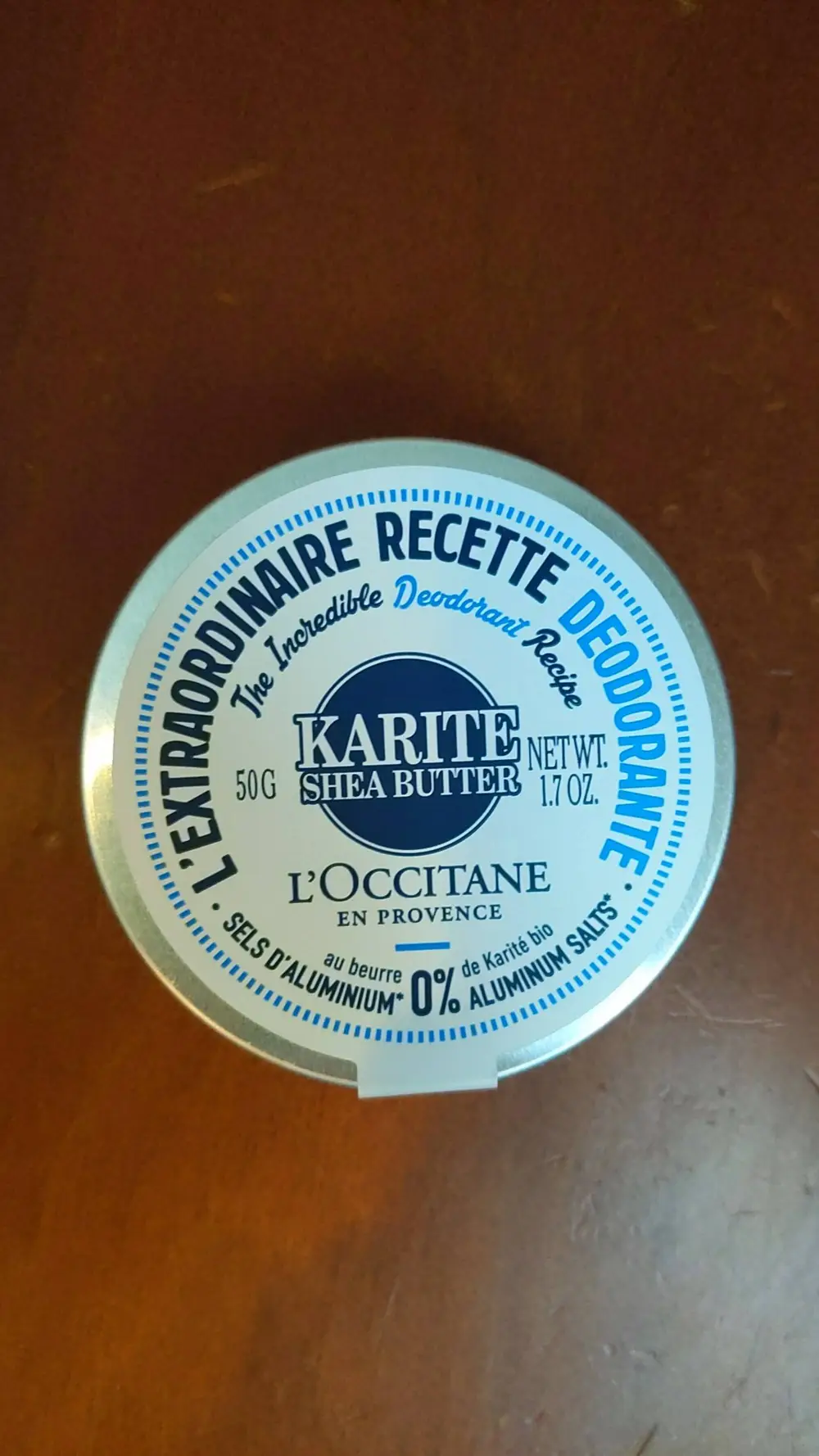 L'OCCITANE - Karité - L’extraordinaire recette déodorante