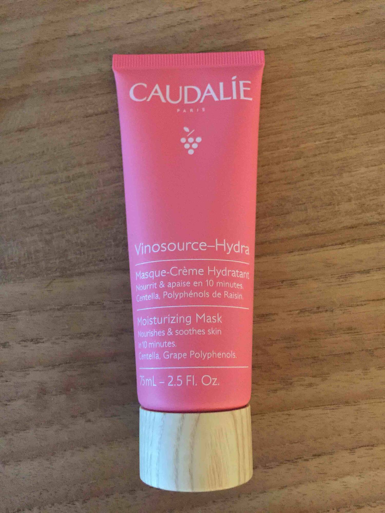 CAUDALIE - Vinosource hydra - Masque-crème hydratant