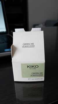 KIKO - Green me - Lip balm & Scrub