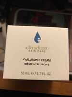 ELTRADERM - Crème hyaluron E