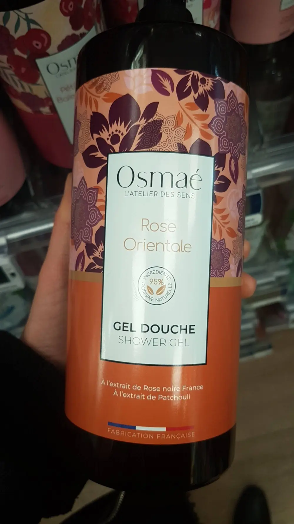 OSMAE - Rose orientale - Gel douche