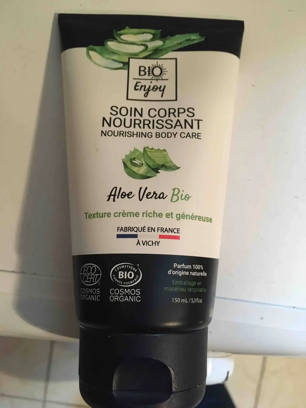 BIO ENJOY - Soin corps nourrissant à l'aloe vera bio